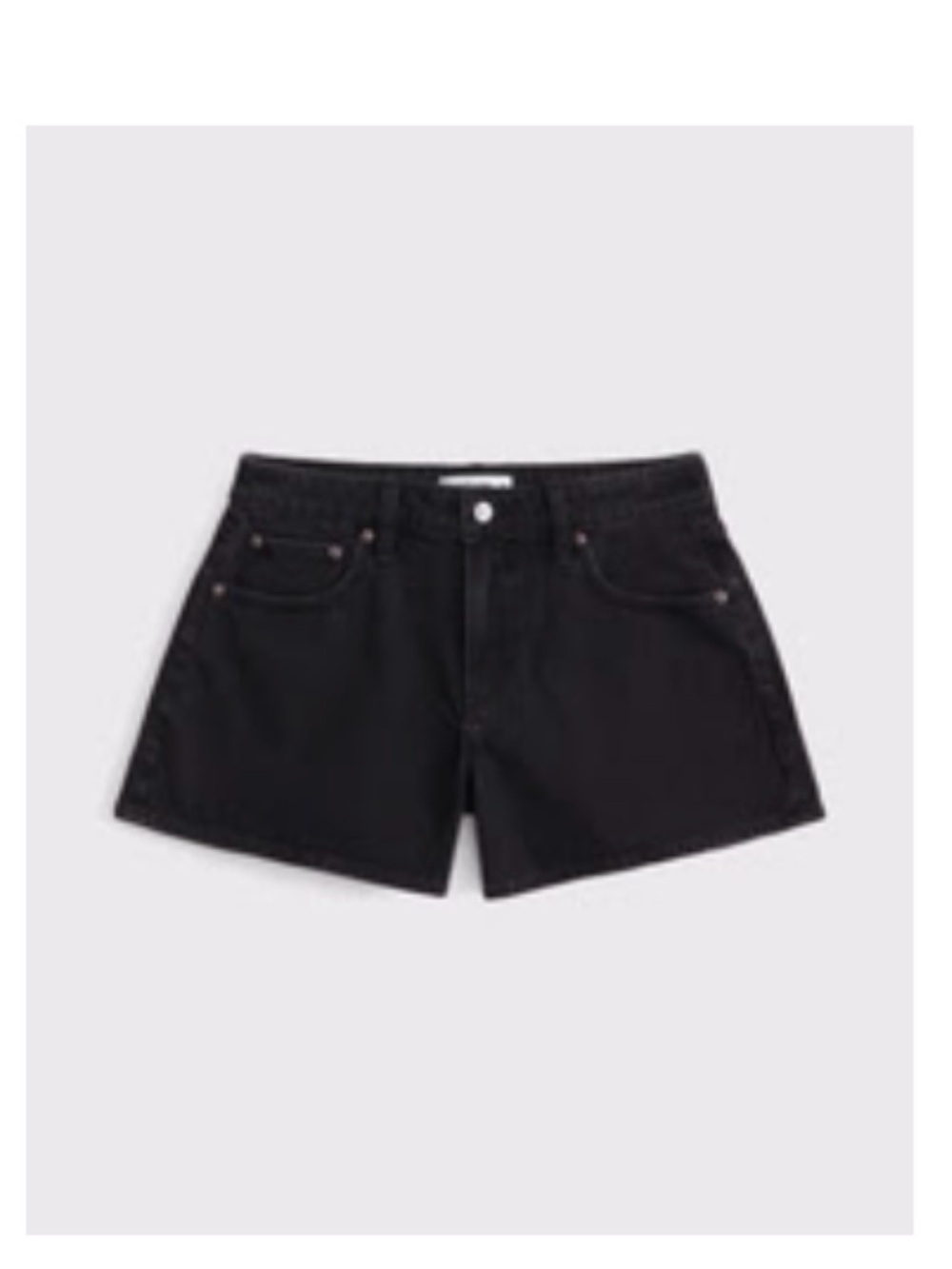 Abercrombie curve love a line denim short